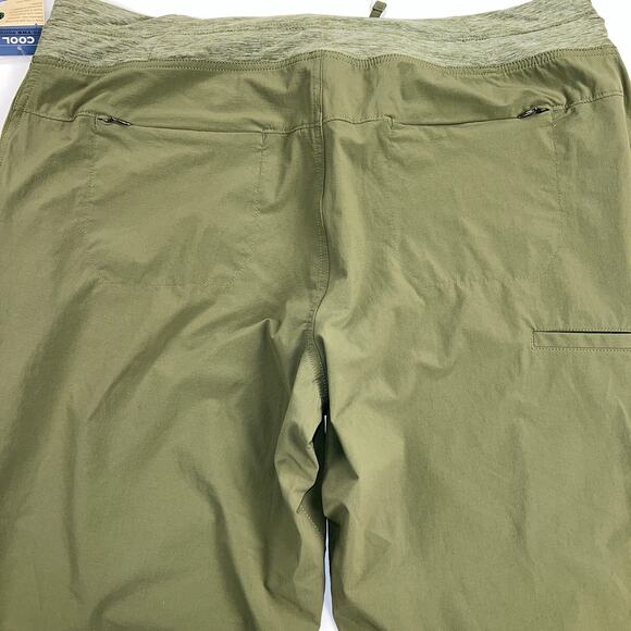Duluth Trading Co. Armachillo Cooling Boot Cut Roll Leg Pants Green Size 18 - Picture 11 of 16